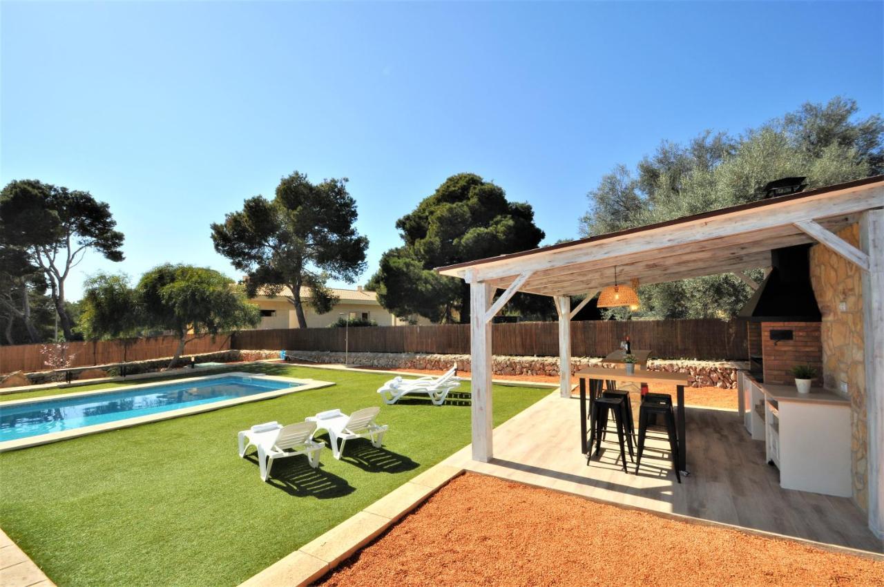 Villa Monica En Cala Pi Ideal Para Familias- Mallorca 外观 照片